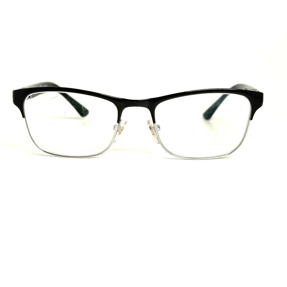Vogue VO 3996 352 Black Silver Semi Rimless Eyeglass Frames 51-18-135